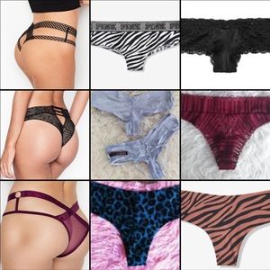 NWT VICTORIA SECRET PANTY BUNDLE